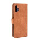 For UMIDIGI F2 Solid Color Skin Feel Magnetic Buckle Horizontal Flip Calf Texture PU Leather Case with Holder & Card Slots & Wallet(Brown) - 3