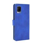 For ZTE Axon 11 5G Solid Color Skin Feel Magnetic Buckle Horizontal Flip Calf Texture PU Leather Case with Holder & Card Slots & Wallet(Blue) - 3