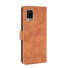 For ZTE Axon 11 5G Solid Color Skin Feel Magnetic Buckle Horizontal Flip Calf Texture PU Leather Case with Holder & Card Slots & Wallet(Brown) - 3