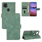 For ZTE A1 ZTG01 Solid Color Skin Feel Magnetic Buckle Horizontal Flip Calf Texture PU Leather Case with Holder & Card Slots & Wallet(Green) - 1