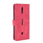 For ZTE Nubia Red Magic 5G Solid Color Skin Feel Magnetic Buckle Horizontal Flip Calf Texture PU Leather Case with Holder & Card Slots & Wallet(Rose Red) - 3