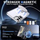 For Samsung Galaxy S24+ 5G / S25+ 5G  Star Shine Series TPU + PC MagSafe Phone Case with Fold Holder(Transparent) - 2
