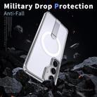 For Samsung Galaxy S24+ 5G / S25+ 5G  Star Shine Series TPU + PC MagSafe Phone Case with Fold Holder(Transparent) - 3