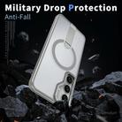 For Samsung Galaxy S24 FE 5G Star Shine Series TPU + PC MagSafe Phone Case with Fold Holder(Grey) - 3