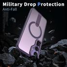 For Samsung Galaxy S24 FE 5G Star Shine Series TPU + PC MagSafe Phone Case with Fold Holder(Purple) - 3