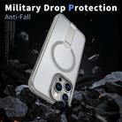 For iPhone 12 Pro Max Star Shine Series TPU + PC MagSafe Phone Case with Fold Holder(Grey) - 3