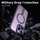 For iPhone 12 Pro Max Star Shine Series TPU + PC MagSafe Phone Case with Fold Holder(Purple) - 3