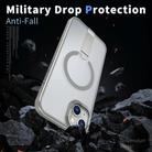 For iPhone 13 mini Star Shine Series TPU + PC MagSafe Phone Case with Fold Holder(Grey) - 3