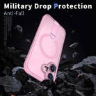 For iPhone 17 Star Shine Series TPU + PC MagSafe Phone Case with Fold Holder(Pink) - 3