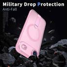 For iPhone 17 Air Star Shine Series TPU + PC MagSafe Phone Case with Fold Holder(Pink) - 3