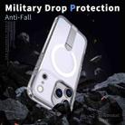 For iPhone 17 Pro Max Star Shine Series TPU + PC MagSafe Phone Case with Fold Holder(Transparent) - 3
