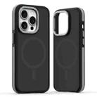For iPhone 13 Pro Dual-Color Skin Feel MagSafe Phone Case(Black Grey) - 1