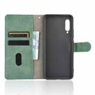 For Samsung Galaxy A90 5G Solid Color Skin Feel Magnetic Buckle Horizontal Flip Calf Texture PU Leather Case with Holder & Card Slots & Wallet(Green) - 3
