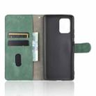 For Samsung Galaxy A91 / M80s Solid Color Skin Feel Magnetic Buckle Horizontal Flip Calf Texture PU Leather Case with Holder & Card Slots & Wallet(Green) - 3