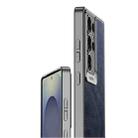 For Samsung Galaxy S24 Ultra 5G Oil Wax Leather Classic Shockproof Phone Case, Not Included Pen(Gray) - 3