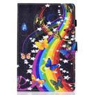 For iPad Air 2022 / 2020 10.9 Colored Drawing Stitching Horizontal Flip Leather Case with Holder & Card Slots & Sleep / Wake-up function(Music Butterfly) - 2