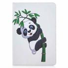 For Amazon Kindle Fire HD8 (2020) Colored Drawing Pattern Horizontal Flip Leather Case with Holder & Card Slots & Wallet(Panda Bamboo) - 2