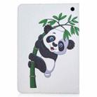 For Amazon Kindle Fire HD8 (2020) Colored Drawing Pattern Horizontal Flip Leather Case with Holder & Card Slots & Wallet(Panda Bamboo) - 3