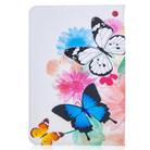 For Amazon Kindle Fire HD8 (2020) Colored Drawing Pattern Horizontal Flip Leather Case with Holder & Card Slots & Wallet(Two Butterflies) - 3