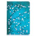 For Amazon Kindle Fire HD8 (2020) Colored Drawing Pattern Horizontal Flip Leather Case with Holder & Card Slots & Wallet(Plum Blossom) - 2