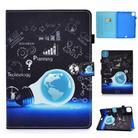 For iPad Air 2022 / 2020 10.9 Colored Drawing Stitching Horizontal Flip Leather Case with Holder & Card Slots & Sleep / Wake-up function(Lamp Bulb) - 1
