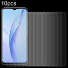 For ZTE Fresh 50 10pcs 0.26mm 9H 2.5D Tempered Glass Film - 1