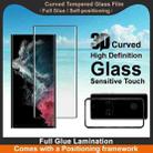 For Samsung Galaxy S22 Ultra 5G imak 3D Curved Tempered Glass Film, Full Glue Positioning Version - 3