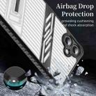 For Samsung Galaxy A06 Plating Holder PC Hybrid TPU Phone Case(Dark Green) - 3