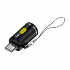 Type-C Power Mini Flashlight 210-230LM(Black) - 1