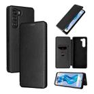 For ZTE Nubia S 5G A403ZT Carbon Fiber Texture Flip Leather Phone Case(Black) - 1