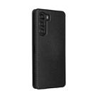 For ZTE Nubia S 5G A403ZT Carbon Fiber Texture Flip Leather Phone Case(Black) - 3