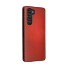 For ZTE Nubia S 5G A403ZT Carbon Fiber Texture Flip Leather Phone Case(Brown) - 3