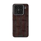For Xiaomi 15 Pro ABEEL Beast Pattern 6D Micro-Embossed MagSafe Genuine Leather Phone Case(Brown) - 2