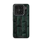 For Xiaomi 15 Pro ABEEL Beast Pattern 6D Micro-Embossed MagSafe Genuine Leather Phone Case(Green) - 2