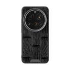 For Xiaomi 15 Ultra ABEEL Beast Pattern 6D Micro-Embossed MagSafe Genuine Leather Phone Case(Black) - 2