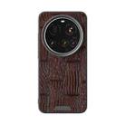 For Xiaomi 15 Ultra ABEEL Beast Pattern 6D Micro-Embossed MagSafe Genuine Leather Phone Case(Brown) - 2