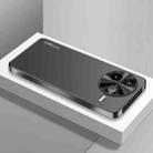 For Redmi K80 Pro AG Frosted Electroplating Acrylic Phone Case(Black) - 1