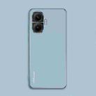 For Redmi Turbo 4 Pro AG Frosted Electroplating Acrylic Phone Case(Sierra Blue) - 1