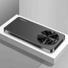 For Xiaomi 13 Ultra AG Frosted Electroplating Acrylic Phone Case(Black) - 1
