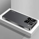 For Xiaomi 15 AG Frosted Electroplating Acrylic Phone Case(Black) - 1