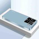 For Xiaomi 15 AG Frosted Electroplating Acrylic Phone Case(Sierra Blue) - 1