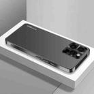 For iPhone 16 Pro Max AG Frosted Electroplating Acrylic Phone Case(Black) - 1