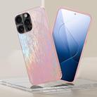 For iPhone 16 Pro Max Dazzling Acrylic Shockproof Phone Case(Pink) - 1