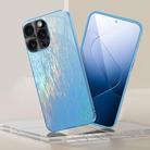 For iPhone 16 Pro Dazzling Acrylic Shockproof Phone Case(Blue) - 1