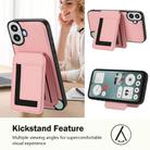 For Nothing CMF Phone 1 Detachable Magsafe Magnetic Card Bag Phone Case(Pink) - 3