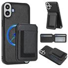 For Nothing CMF Phone 1 Detachable Magsafe Magnetic Card Bag Phone Case(Black) - 1