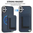 For Nothing CMF Phone 1 Detachable Magsafe Magnetic Card Bag Phone Case(Dark Blue) - 2