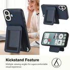 For Nothing CMF Phone 1 Detachable Magsafe Magnetic Card Bag Phone Case(Dark Blue) - 3
