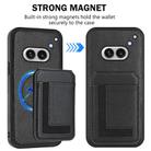 For Nothing Phone 2a Detachable Magsafe Magnetic Card Bag Phone Case(Black) - 2