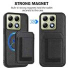 For Xiaomi 14T CX01 Detachable Magsafe Magnetic Card Bag Phone Case(Black) - 2